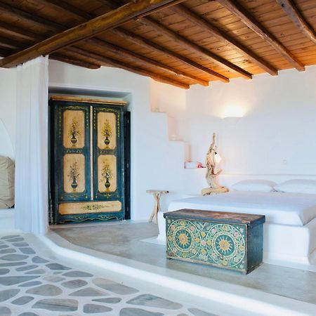 Dreamy Boho 5Bed Villa With Pool And Ocean View Mykonos Town Экстерьер фото