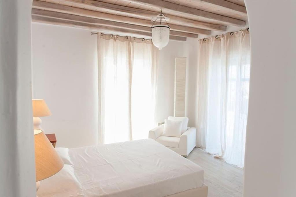 Dreamy Boho 5Bed Villa With Pool And Ocean View Mykonos Town Экстерьер фото