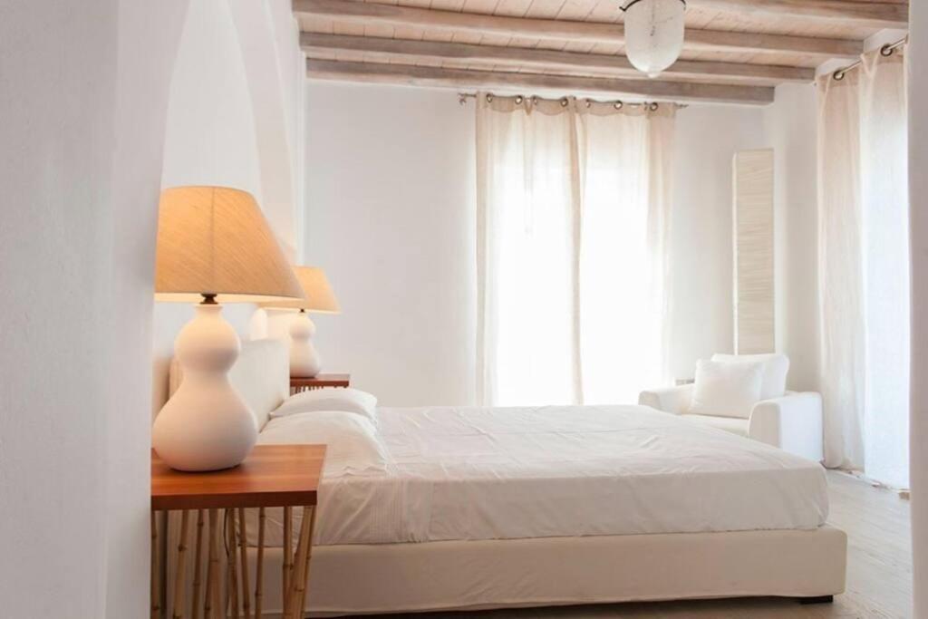 Dreamy Boho 5Bed Villa With Pool And Ocean View Mykonos Town Экстерьер фото
