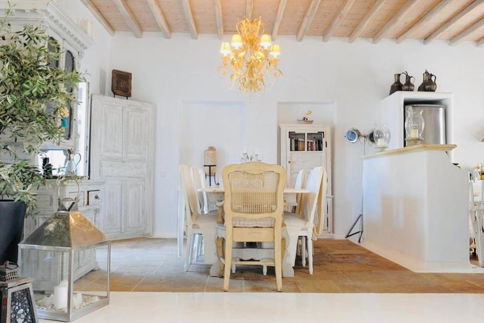 Dreamy Boho 5Bed Villa With Pool And Ocean View Mykonos Town Экстерьер фото