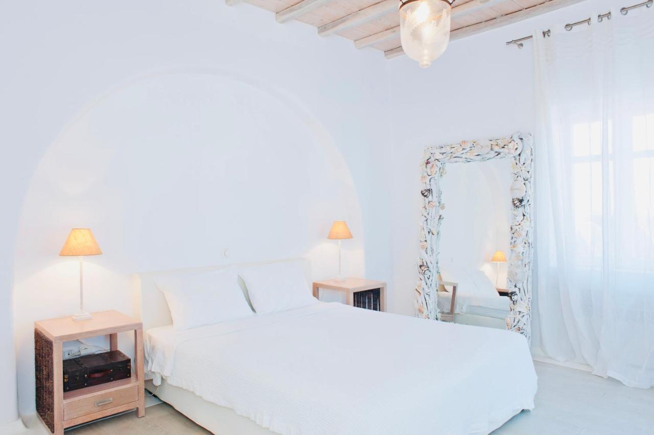 Dreamy Boho 5Bed Villa With Pool And Ocean View Mykonos Town Экстерьер фото