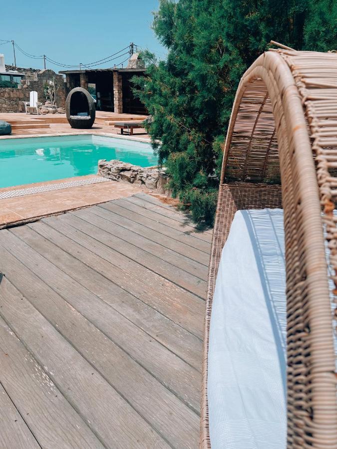 Dreamy Boho 5Bed Villa With Pool And Ocean View Mykonos Town Экстерьер фото