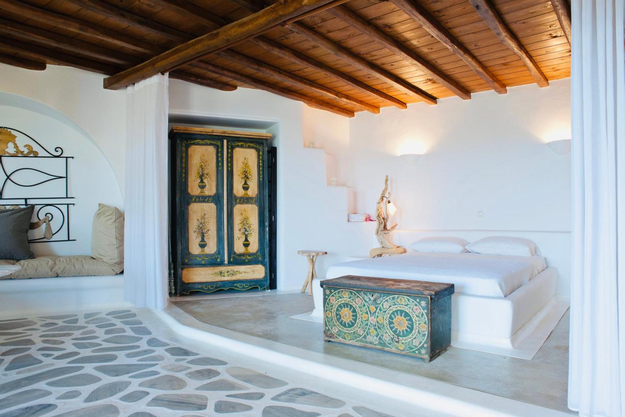 Dreamy Boho 5Bed Villa With Pool And Ocean View Mykonos Town Экстерьер фото